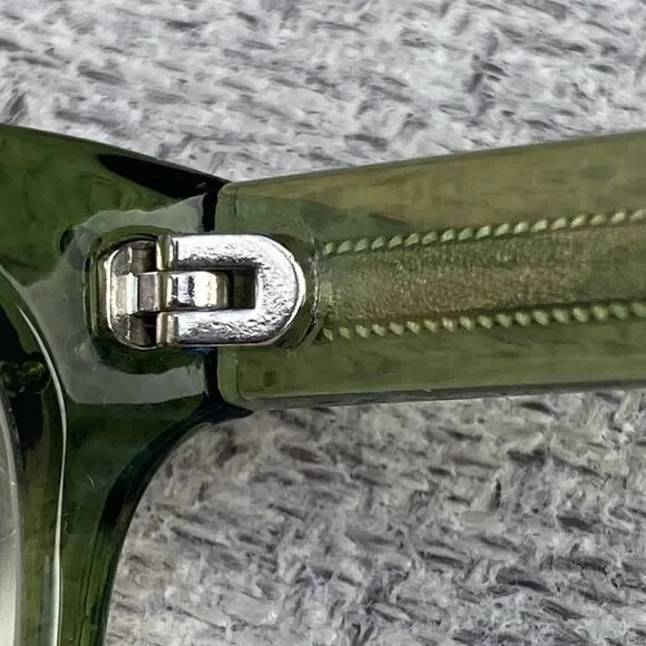 Zenni Olive Green Full Rim Eyeglasses Frames Only Eyewear 125024 - Picture 5 of 16